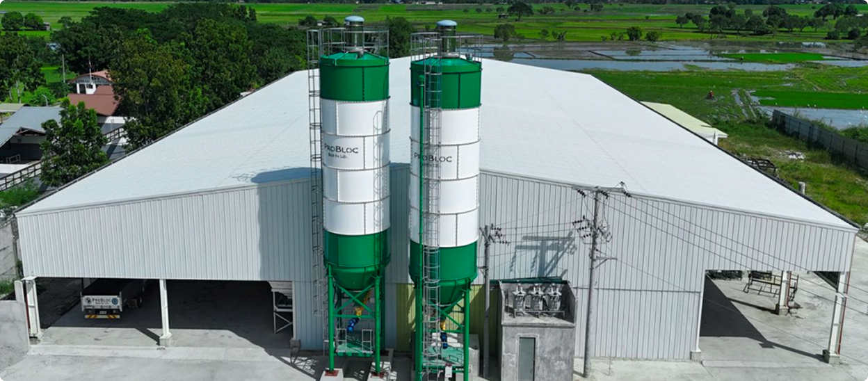 ProBloc batching and casting facility — San Leonardo, Nueva Ecija