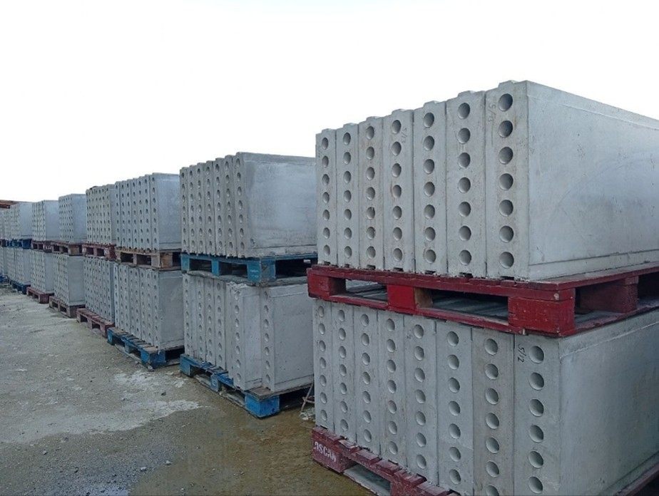 ProBloc panels on-site installation